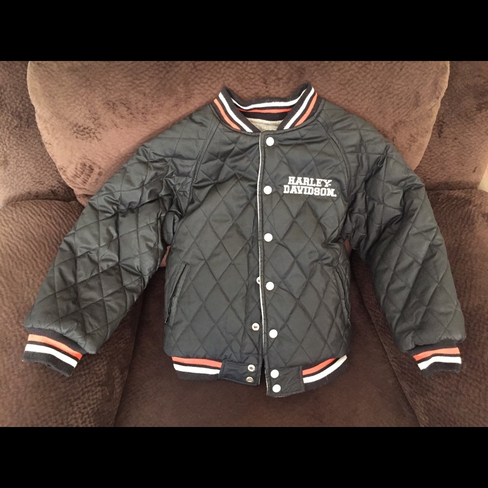 Children Harley Davidson Reversible Jacket - Picture 3 of 5